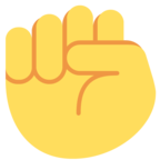 Raised Fist Emoji Twitter