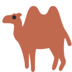 Two Hump Camel Emoji Twitter