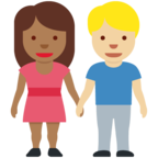 Woman And Man Holding Hands Emoji Twitter
