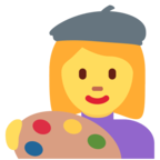 Woman Artist Emoji Twitter