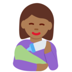 Woman Feeding Baby Emoji Twitter