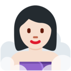 Woman In Steamy Room Emoji Twitter