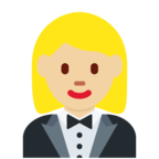 Woman In Tuxedo Emoji Twitter