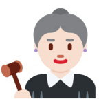 Woman Judge Emoji Twitter