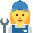 Woman Mechanic Emoji Twitter