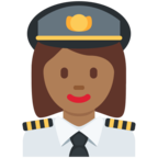 Woman Pilot Emoji Twitter