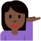 Woman Tipping Hand Emoji Twitter