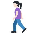 Woman Walking Emoji Twitter