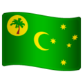 Flag Cocos Keeling Islands Emoji Whatsapp
