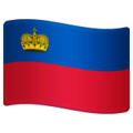 Flag Liechtenstein Emoji Whatsapp