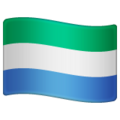 Flag Sierra Leone Emoji Whatsapp