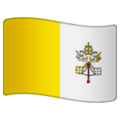 Flag Vatican City Emoji Whatsapp