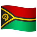 Flag Vanuatu Emoji Whatsapp