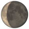 Waning Crescent Moon Emoji Whatsapp