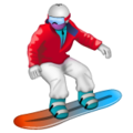 Snowboarder Emoji Whatsapp