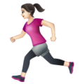Woman Running Emoji Whatsapp