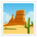 Desert Emoji Whatsapp