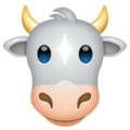Cow Face Emoji Whatsapp