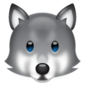 Wolf Emoji Whatsapp