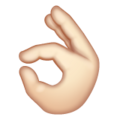 Ok Hand Emoji Whatsapp