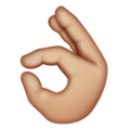 Ok Hand Emoji Whatsapp