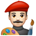 Man Artist Emoji Whatsapp