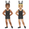 Men With Bunny Ears Emoji Whatsapp
