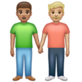 Men Holding Hands Emoji Whatsapp