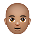 Man Bald Emoji Whatsapp
