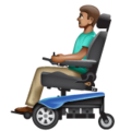 Man In Motorized Wheelchair Emoji Whatsapp
