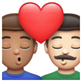 Kiss Man Man Emoji Whatsapp