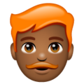 Man Red Hair Emoji Whatsapp
