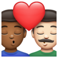 Kiss Man Man Emoji Whatsapp