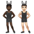 Men With Bunny Ears Emoji Whatsapp