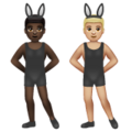 Men With Bunny Ears Emoji Whatsapp
