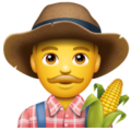 Man Farmer Emoji Whatsapp