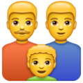Family Man Man Boy Emoji Whatsapp