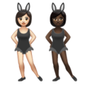 Women With Bunny Ears Emoji Whatsapp