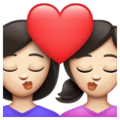 Kiss Woman Woman Emoji Whatsapp