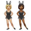 Women With Bunny Ears Emoji Whatsapp