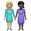 Women Holding Hands Emoji Whatsapp