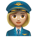 Woman Pilot Emoji Whatsapp