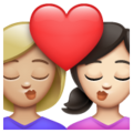 Kiss Woman Woman Emoji Whatsapp