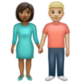 Woman And Man Holding Hands Emoji Whatsapp