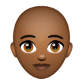 Woman Bald Emoji Whatsapp