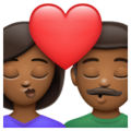 Kiss Woman Man Emoji Whatsapp