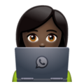 Woman Technologist Emoji Whatsapp