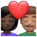 Kiss Woman Man Emoji Whatsapp
