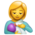 Woman Feeding Baby Emoji Whatsapp