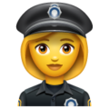 Woman Police Officer Emoji Whatsapp